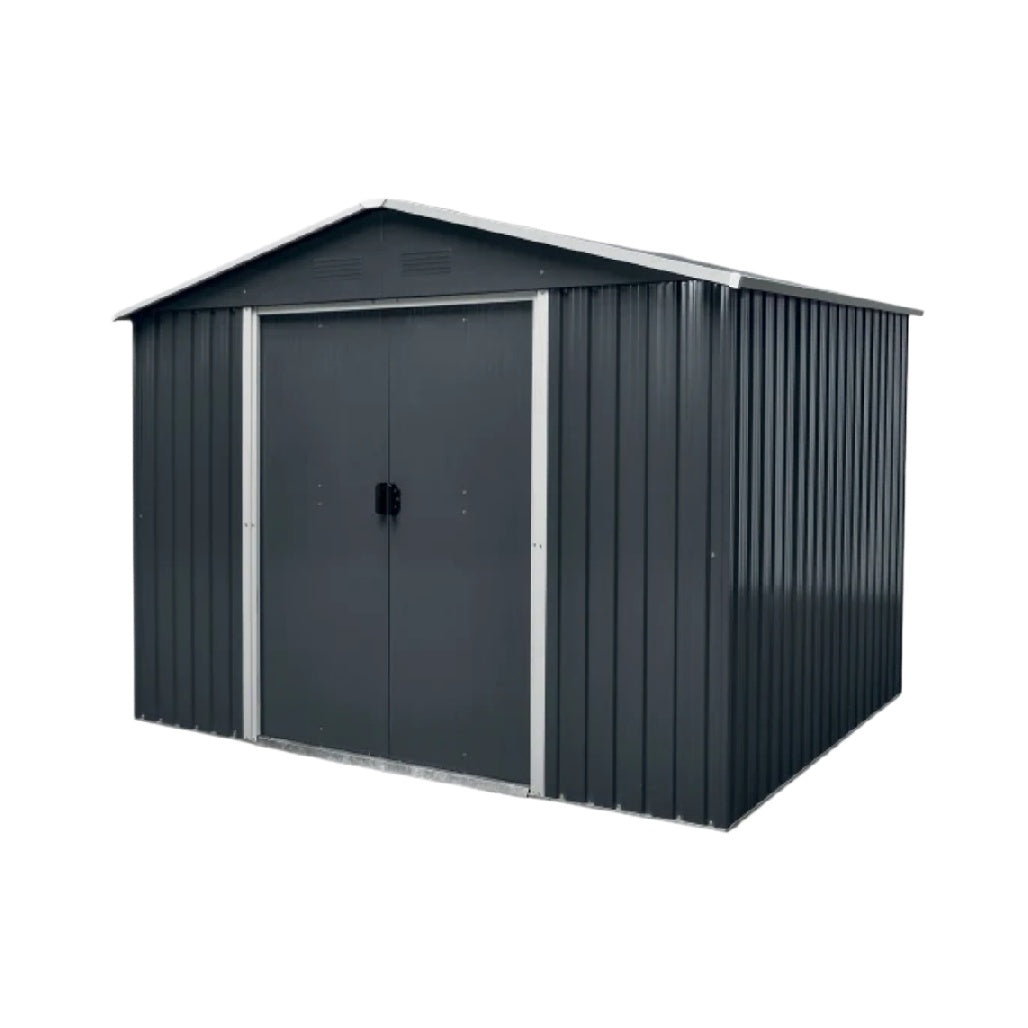 Abri de jardin en métal pour le rangement extérieur - 200 x 150 x 180