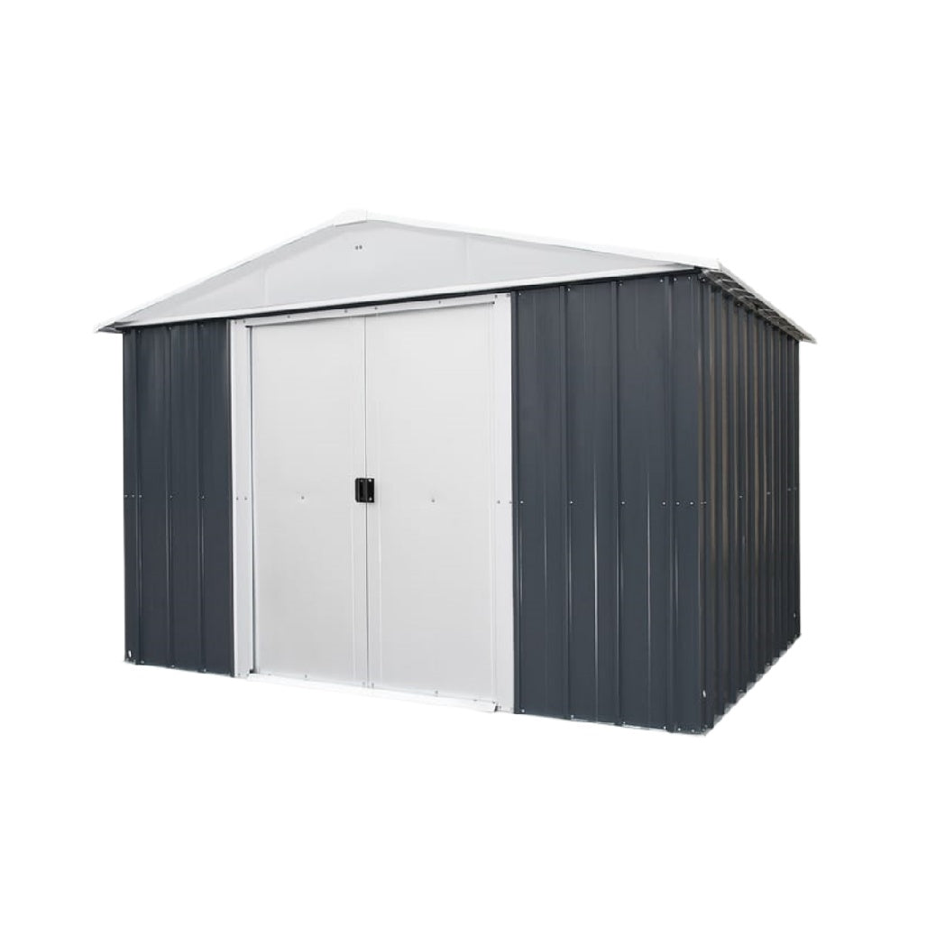 Abri de jardin en métal pour rangement extérieur - 300 x 250 x 200